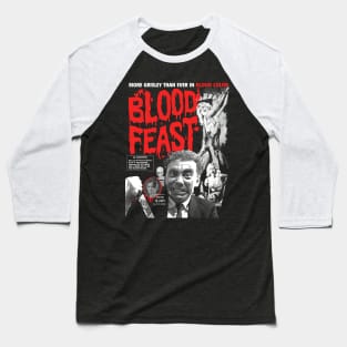 Herschell Gordon Lewis's Blood Feast Baseball T-Shirt